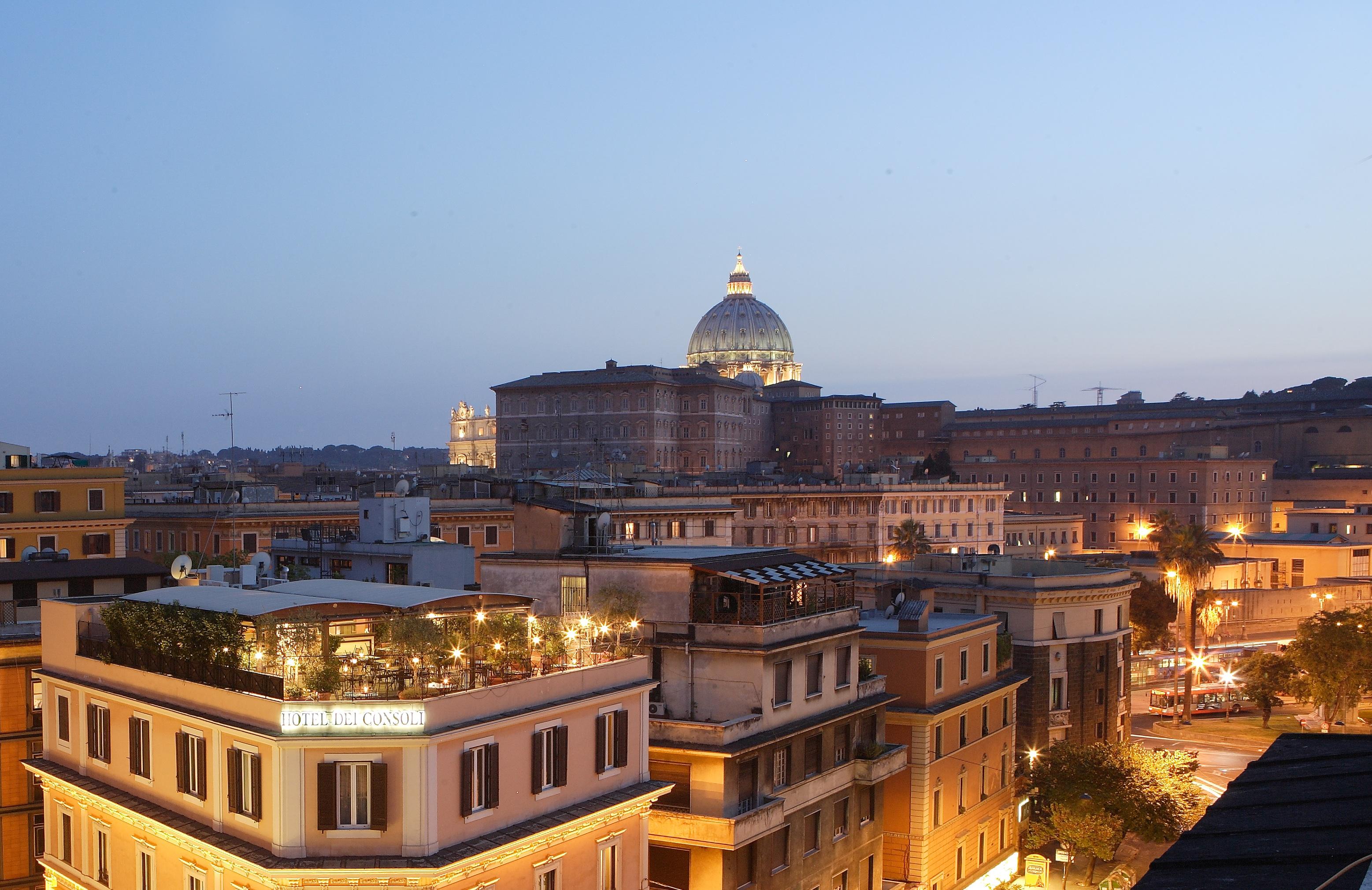 Hotel Dei Consoli Vaticano Rom Exterior foto